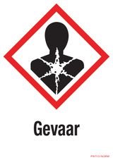 GEVAAR, POUR LA SANTÉ,RISQUE MUTAGÈNE,..