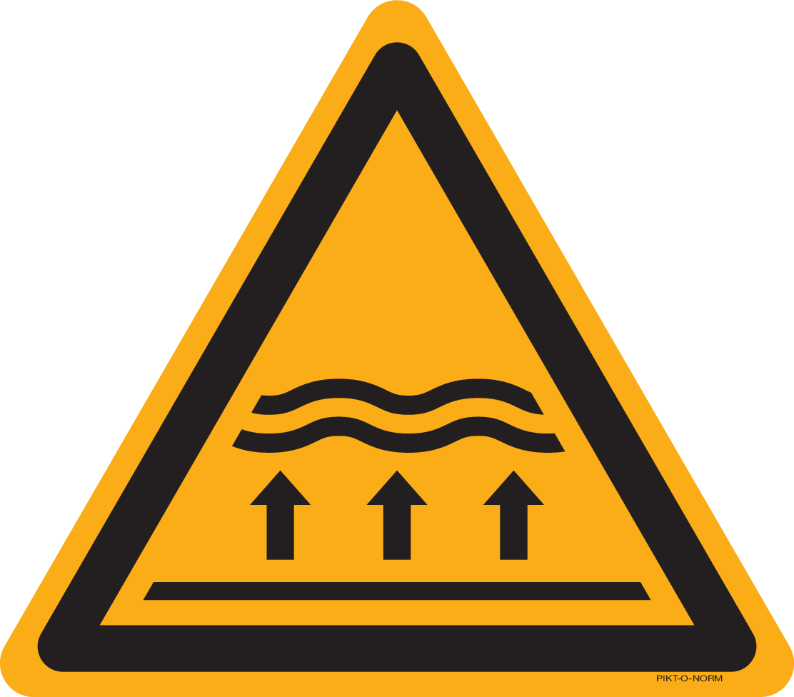 WAARSCHUWING. OVERSTROMINGSGEBIED