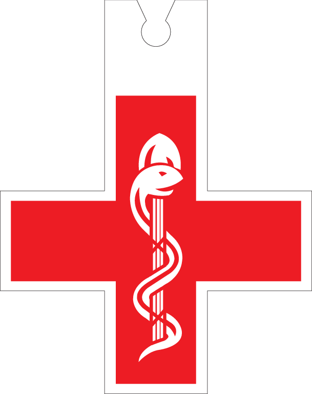 MÉDECIN. SIGNE VOITURE A VENTOUSE