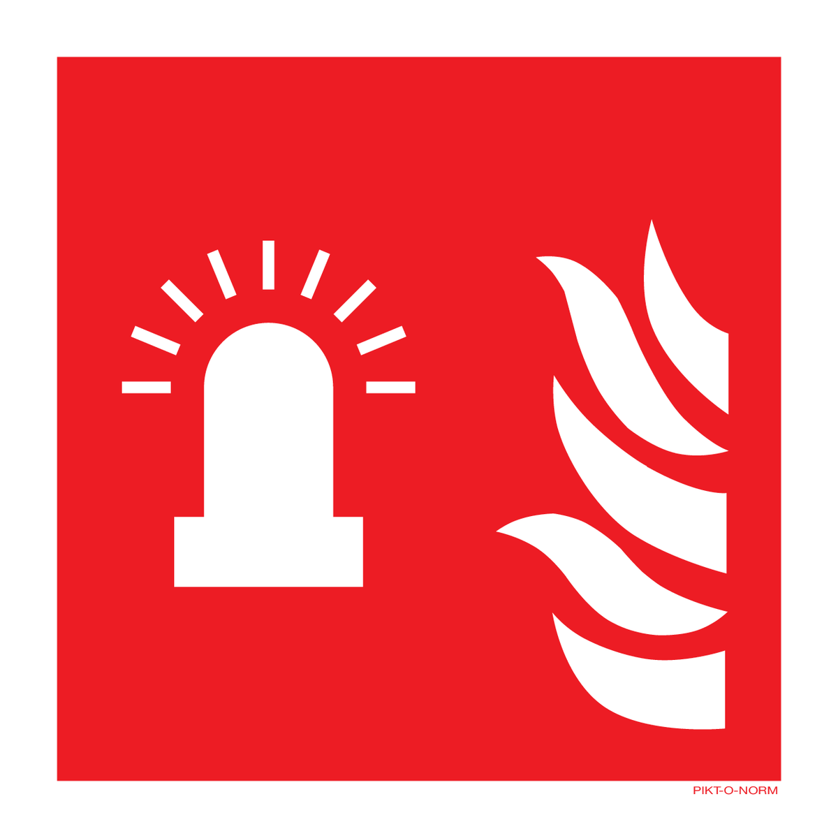 BRANDALARM IN WERKING BIJ KNIPPERLICHT