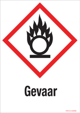 GEVAAR, MATIÈRES COMBURANTES