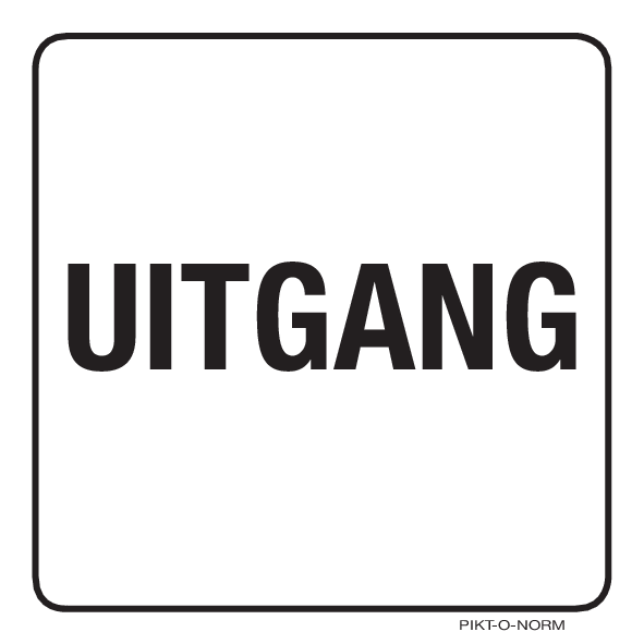 UITGANG