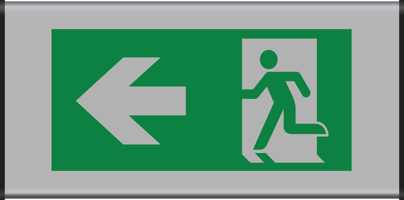VLUCHTWEG NAAR LINKS