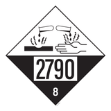 IMO 8.0 CORROSIEF UN 2790