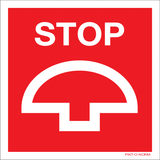 STOP, BOUTON D'ARRÊT D'URGENCE