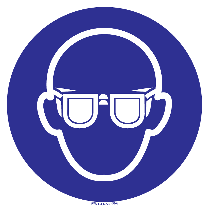 LUNETTES DE SÉCURITÉ OBLIGATOIRES