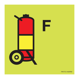 FOAM WHEELED FIRE EXTINGUISHER