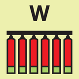 FIXED WATER FIRE EXTINGUISHING BATTERY