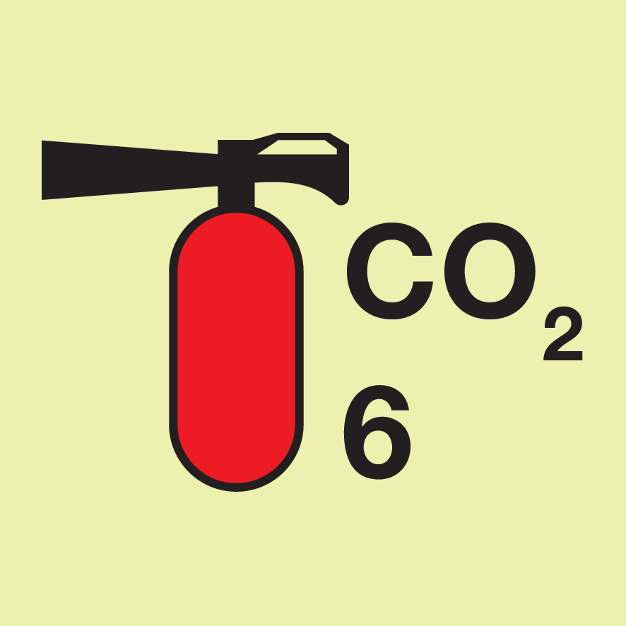 CO2 FIRE EXTINGUISHER 6 KG