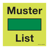 MUSTER LIST