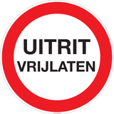 UITRIT VRIJLATEN