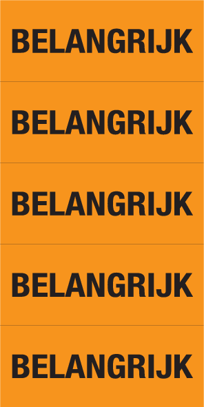 BELANGRIJK