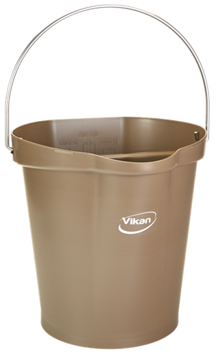 Seaux 12 litres, bec verseur anti-goutte