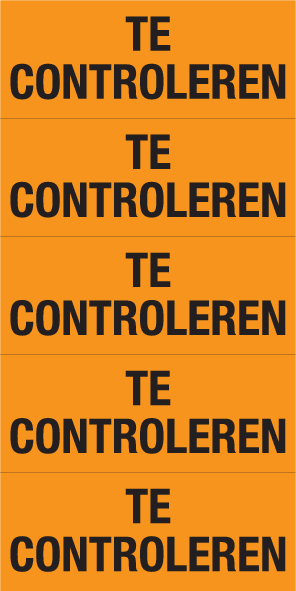 TE CONTROLEREN