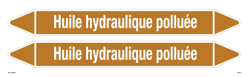HUILE HYDRAULIQUE POLLUÉE