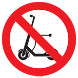 TROTTINETTE ELECTRIQUE INTERDIT