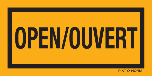 OPEN/OUVERT