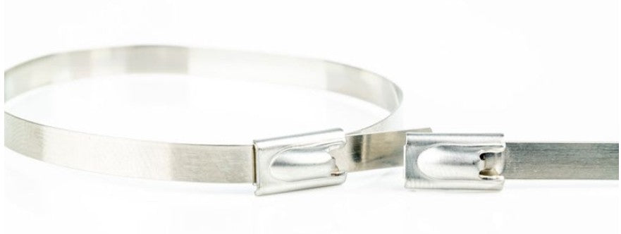 COLLIER SERRAGE INOX & FERMETURE À BILLE