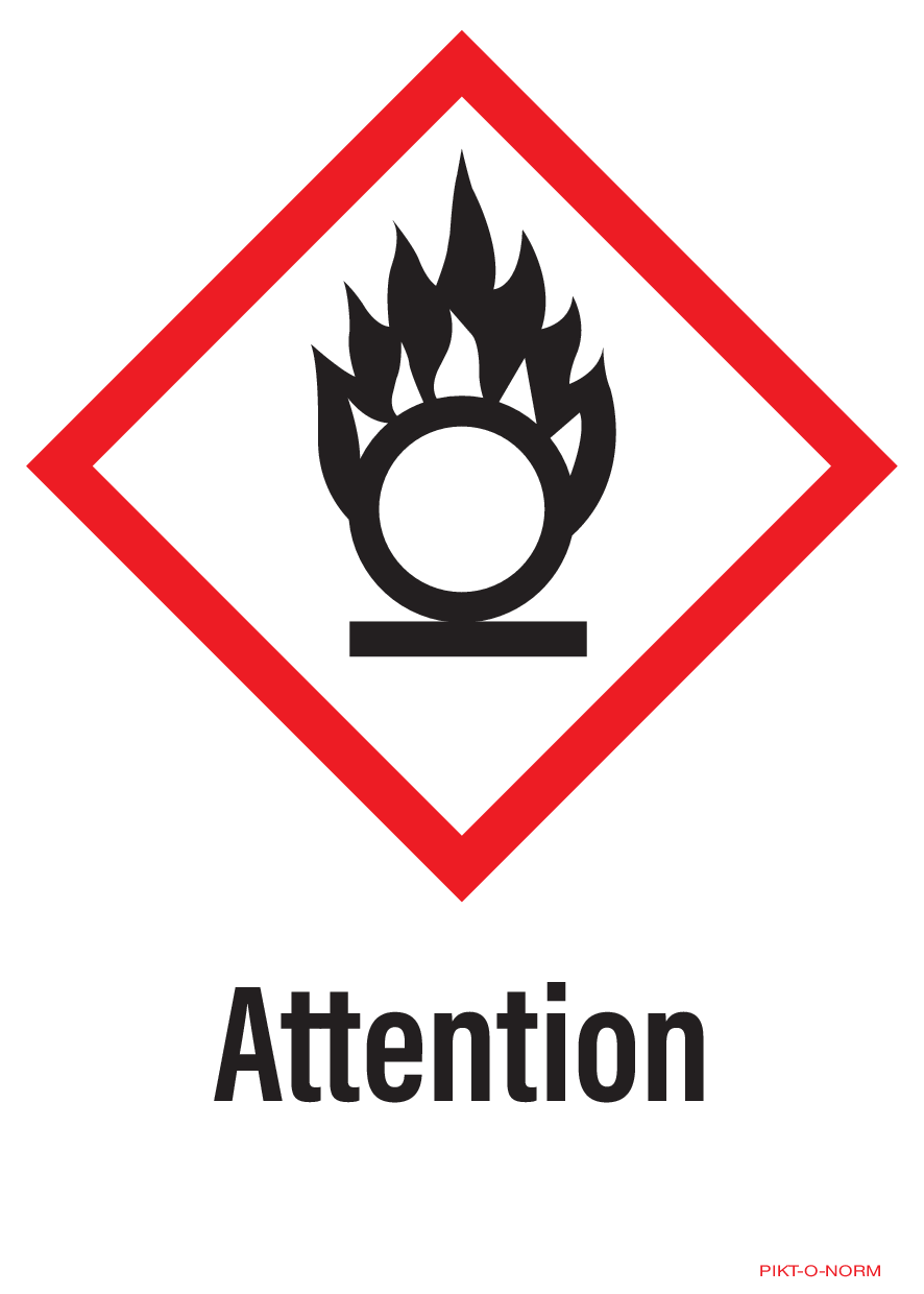 ATTENTION,MATIÈRES COMBURANTES