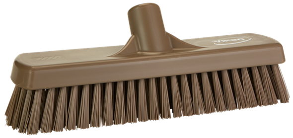 Brosse à récurer murs/sols, dure 305mm