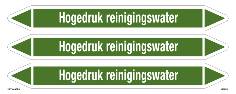 HOGEDRUK REINIGINGSWATER