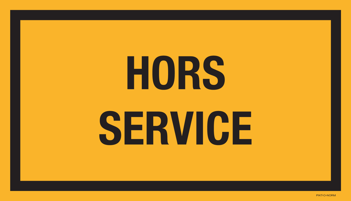 HORS SERVICE