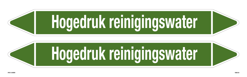 HOGEDRUK REINIGINGSWATER