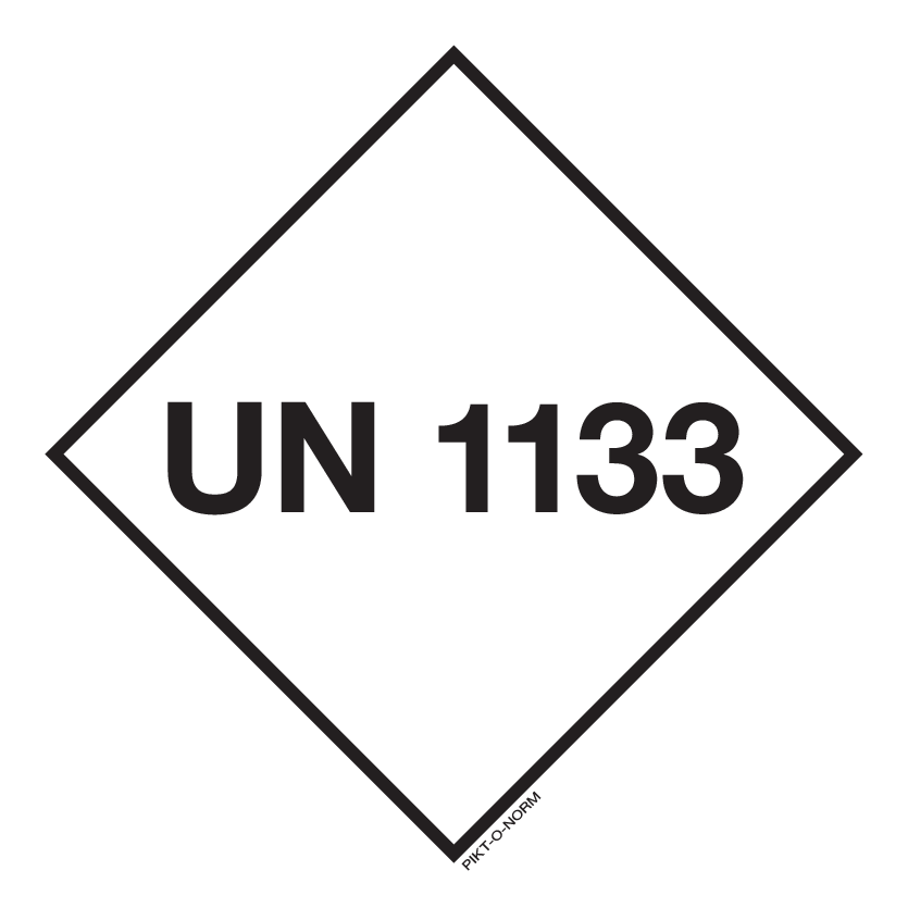 UN 1133. ADR KL 3. ADHÉSIFS CONTENANT...