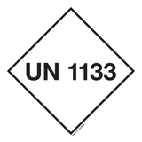 UN 1133. ADR KL 3. ADHÉSIFS CONTENANT...