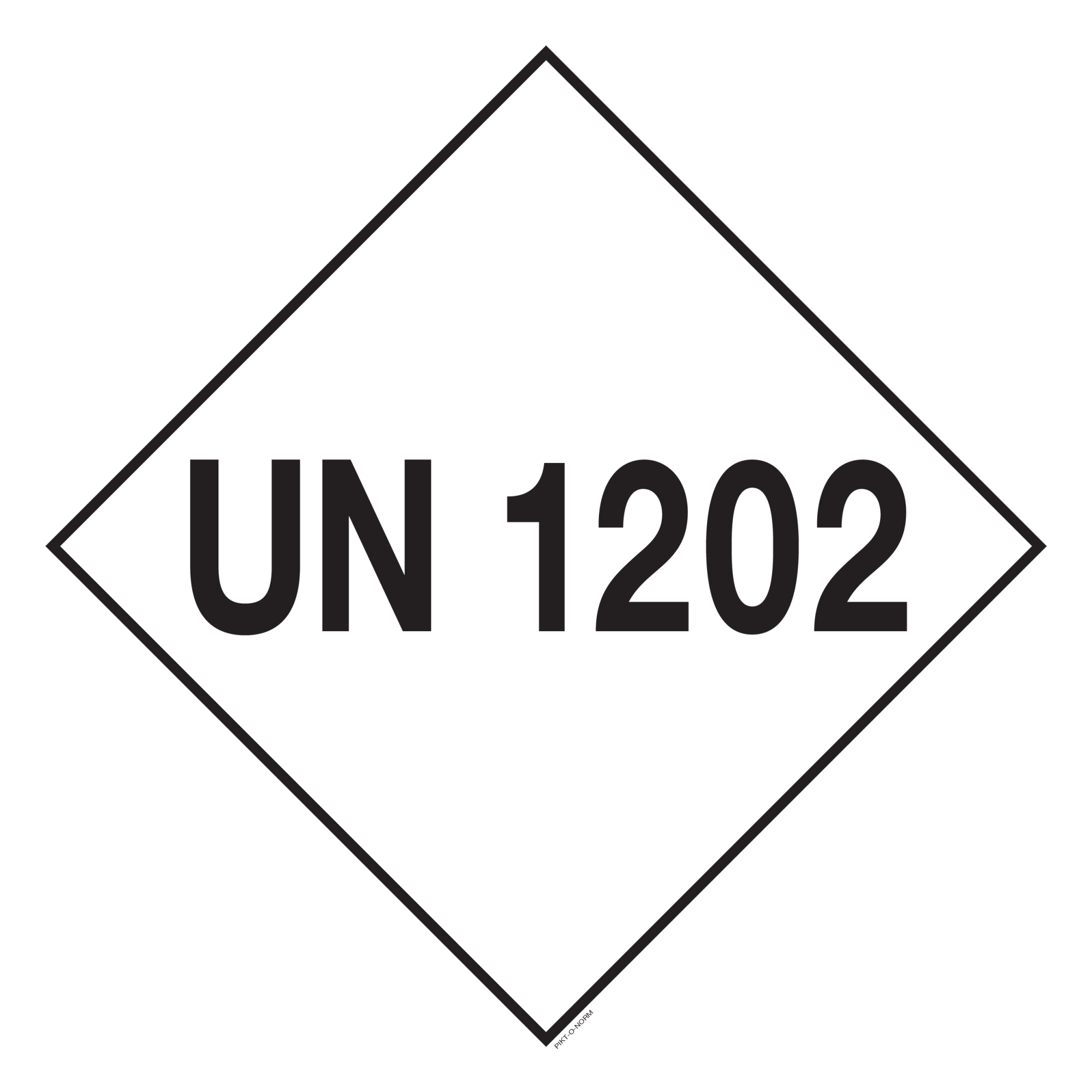 UN 1202. ADR KL 3. GASOLIE OF DIESEL...