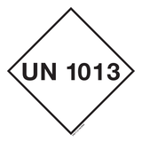 UN 1013. ADR KL 2.2. KOOLDIOXYDE
