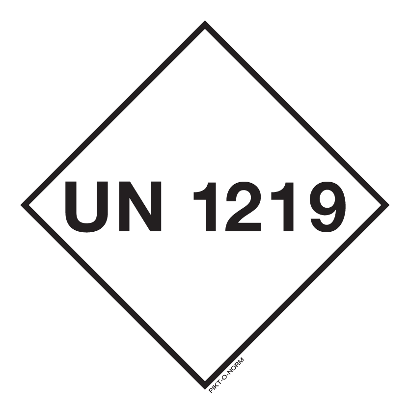 UN 1219. ADR KL 3. ISOPROPANOL