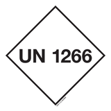 UN 1266. ADR CL 3. PRODUITS PO