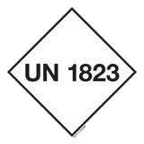 UN 1823. ADR CL 8. HYDROXYDE DE SODIUM..