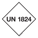 UN 1824. ADR CL.8.HYDROXYDE DE SODIUM...