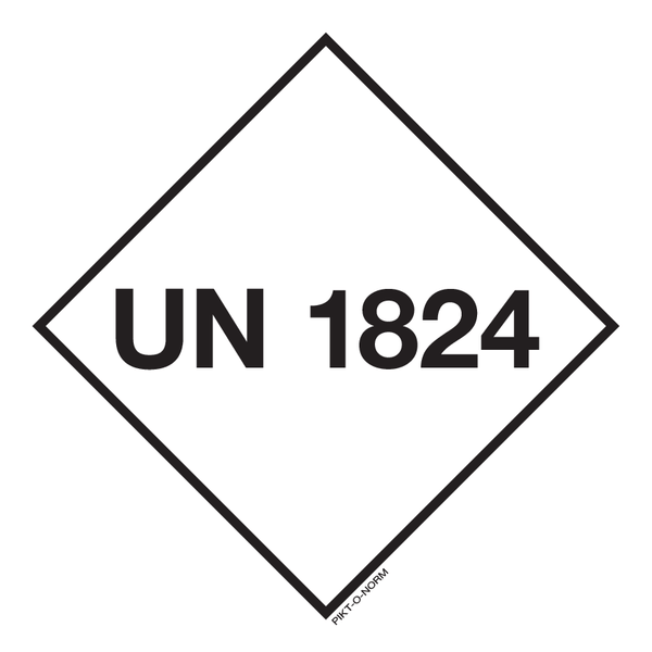 UN 1824. ADR KL.8. NATRIUMHYDROX.OPLOS.