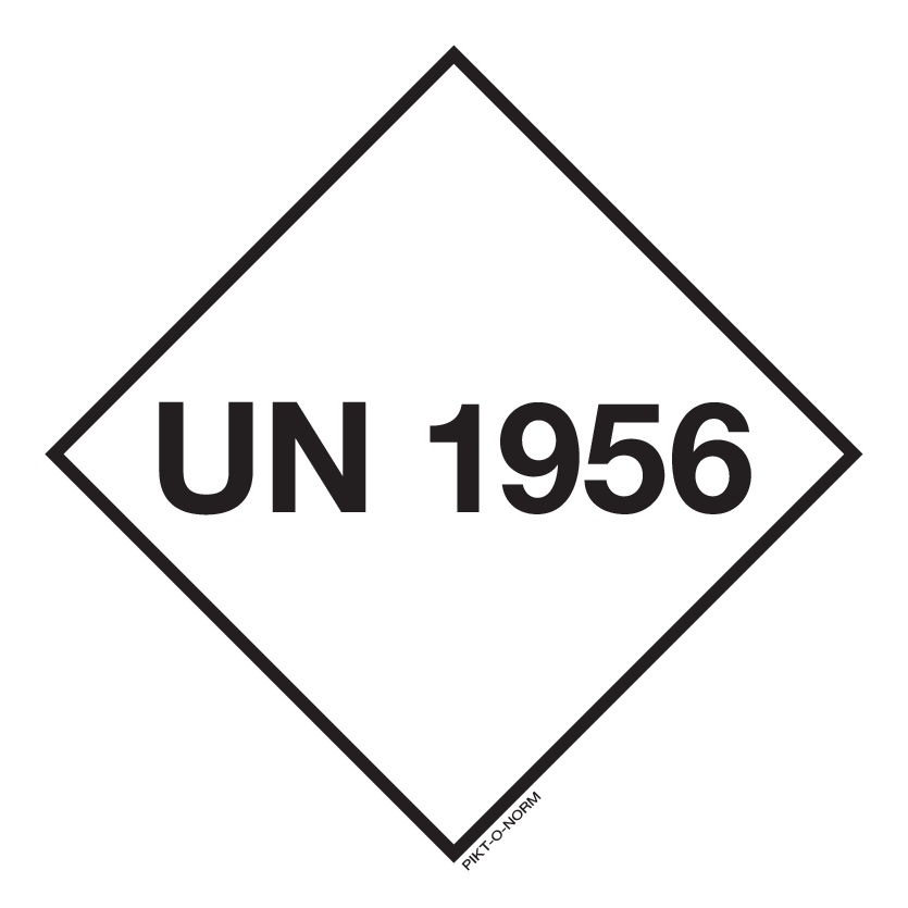 UN 1956. ADR CL 2.2. GAZ COMPRIMÉ