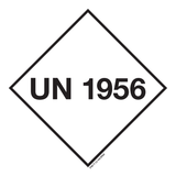 UN 1956. ADR CL 2.2. GAZ COMPRIMÉ