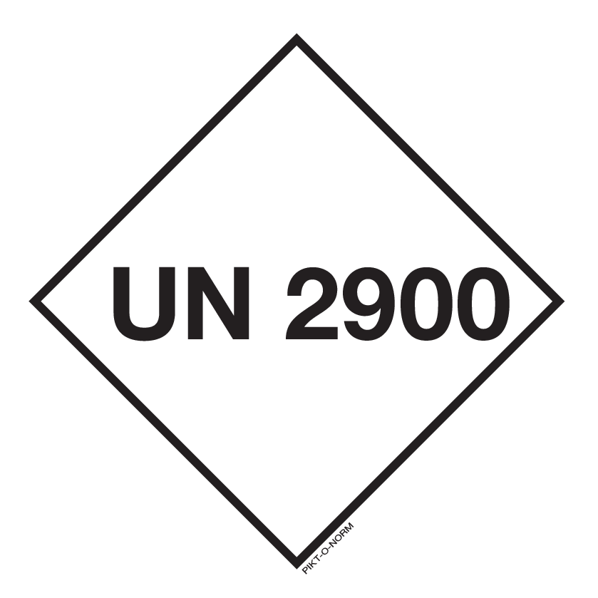 UN 2900. ADR CL.6.2. MATIÈRE INFECTIEUSE