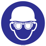 CASQUE ET LUNETTES DE SEC.OBLIGATOIRES.