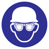 CASQUE ET LUNETTES DE SEC.OBLIGATOIRES.