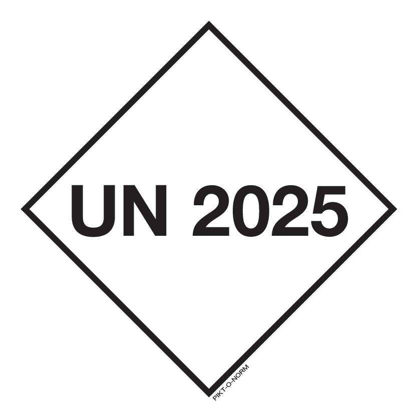 UN 2025. ADR KL.6.1. VASTE KWIKVERBIND.