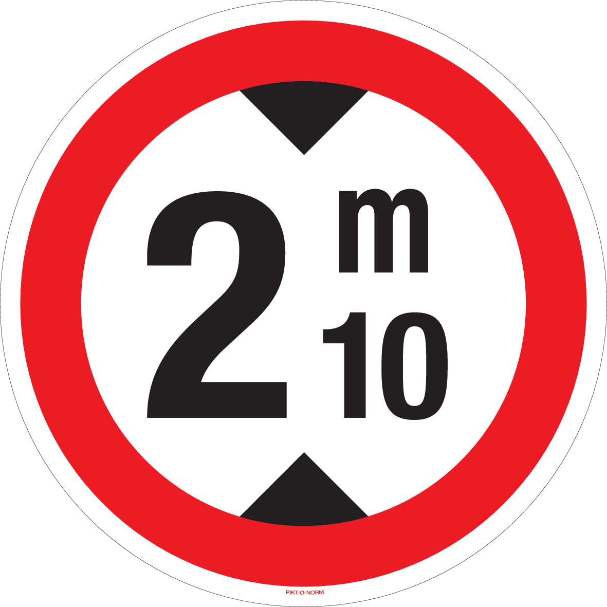 HAUTEUR LIMITÉE: 2M10