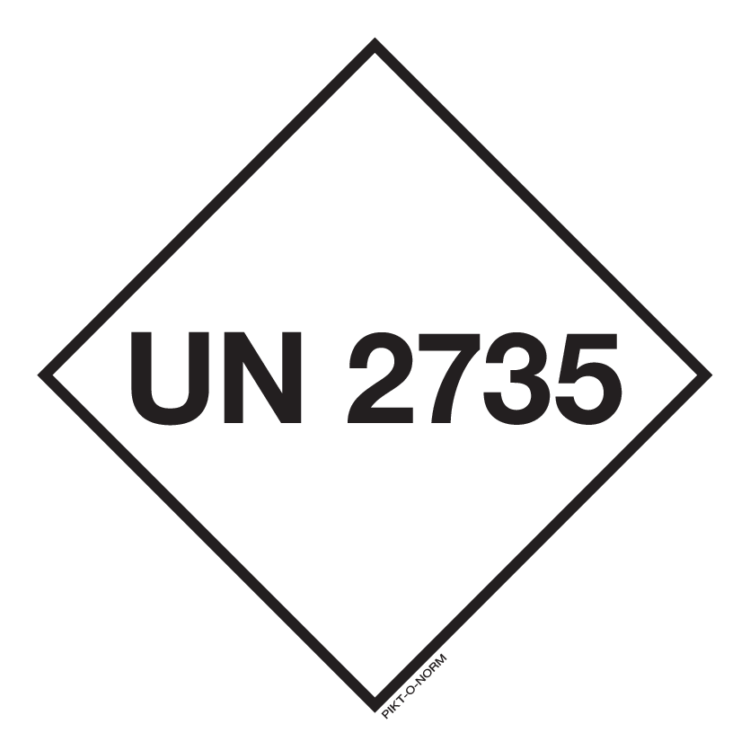 UN 2735. ADR CL.8. AMINES LIQUIDES CORR.