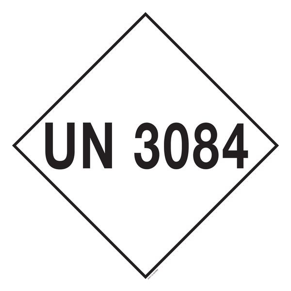 UN 3084. ADR KL.8. BIJTEND VASTE STOF,..