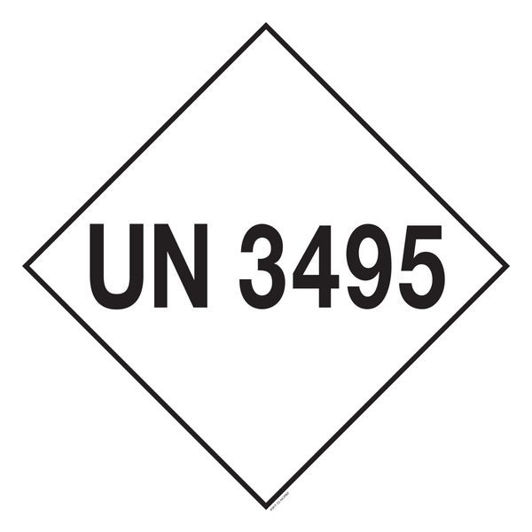 UN 3495. ADR KLASSE 8. JODIUM