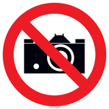 DÉFENSE DE FOTOGRAPHIER