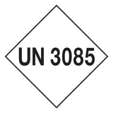 UN 3085. ADR CL.5.1. SOLIDE COMBURANT...