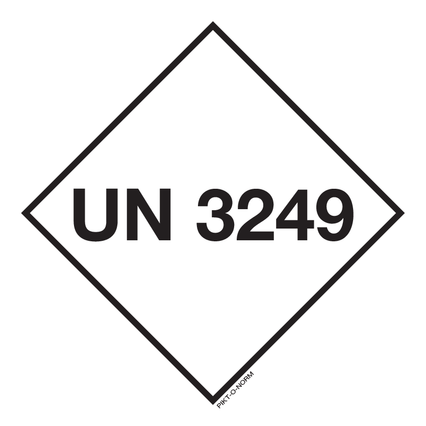 UN 3249. ADR CL.6.1