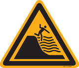 STEIL AFLOPEND STRAND